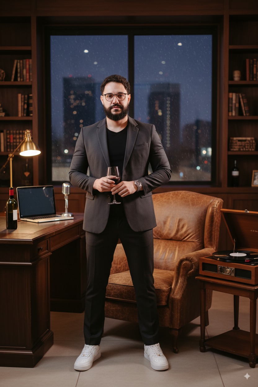 Bastidor no estúdio